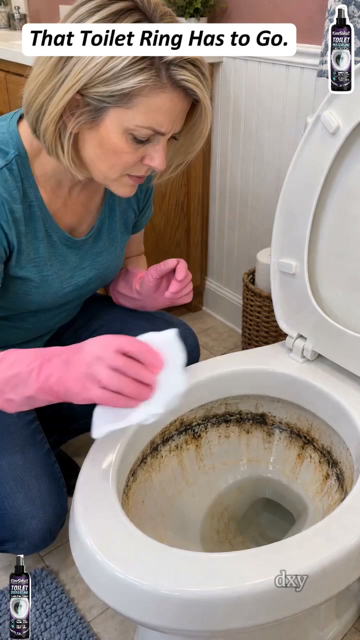 Say Goodbye to That Black Toilet Ring!