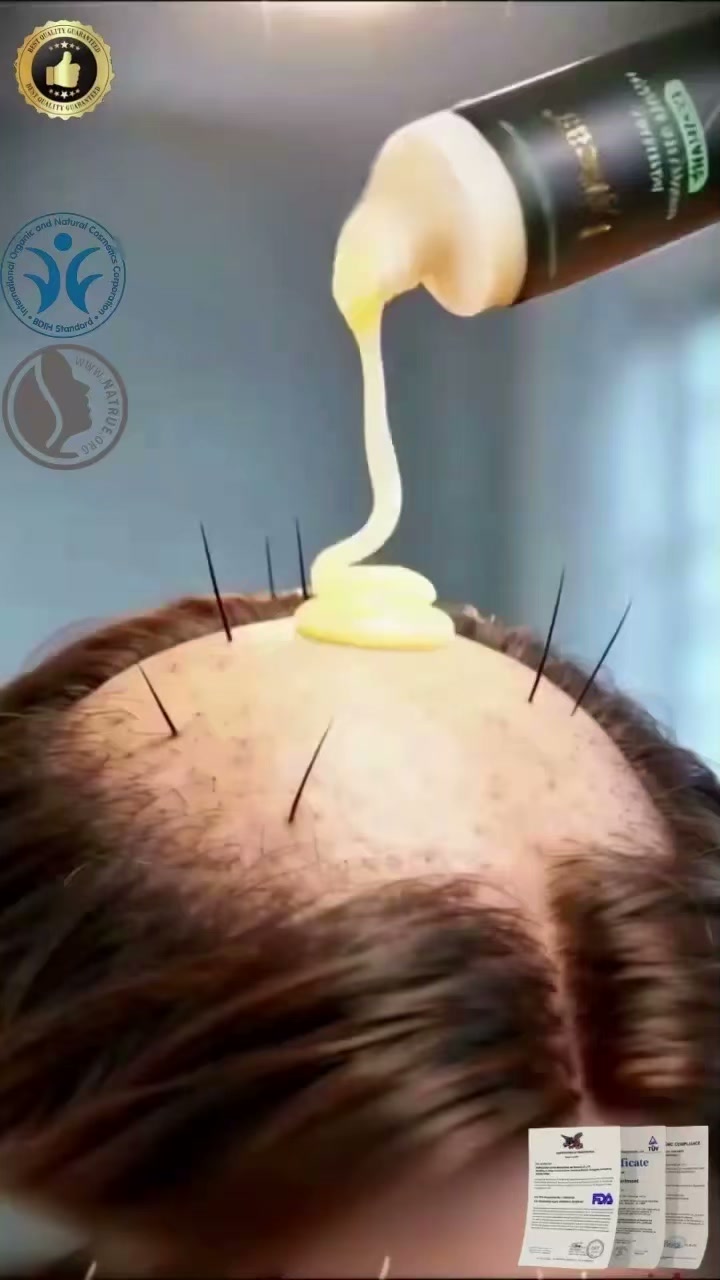 Pflanzenextrakt-Pflegeshampoo – Beste Ergebnisse bei wenig Haar‼