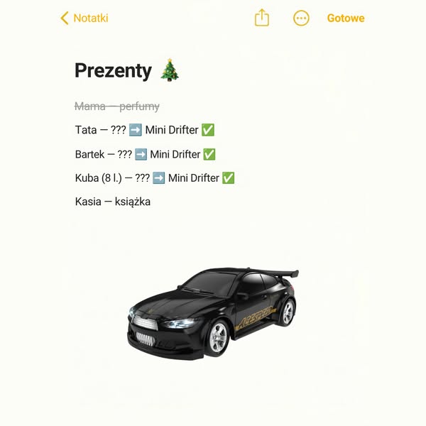 Prezent dla taty, brata i dziecka