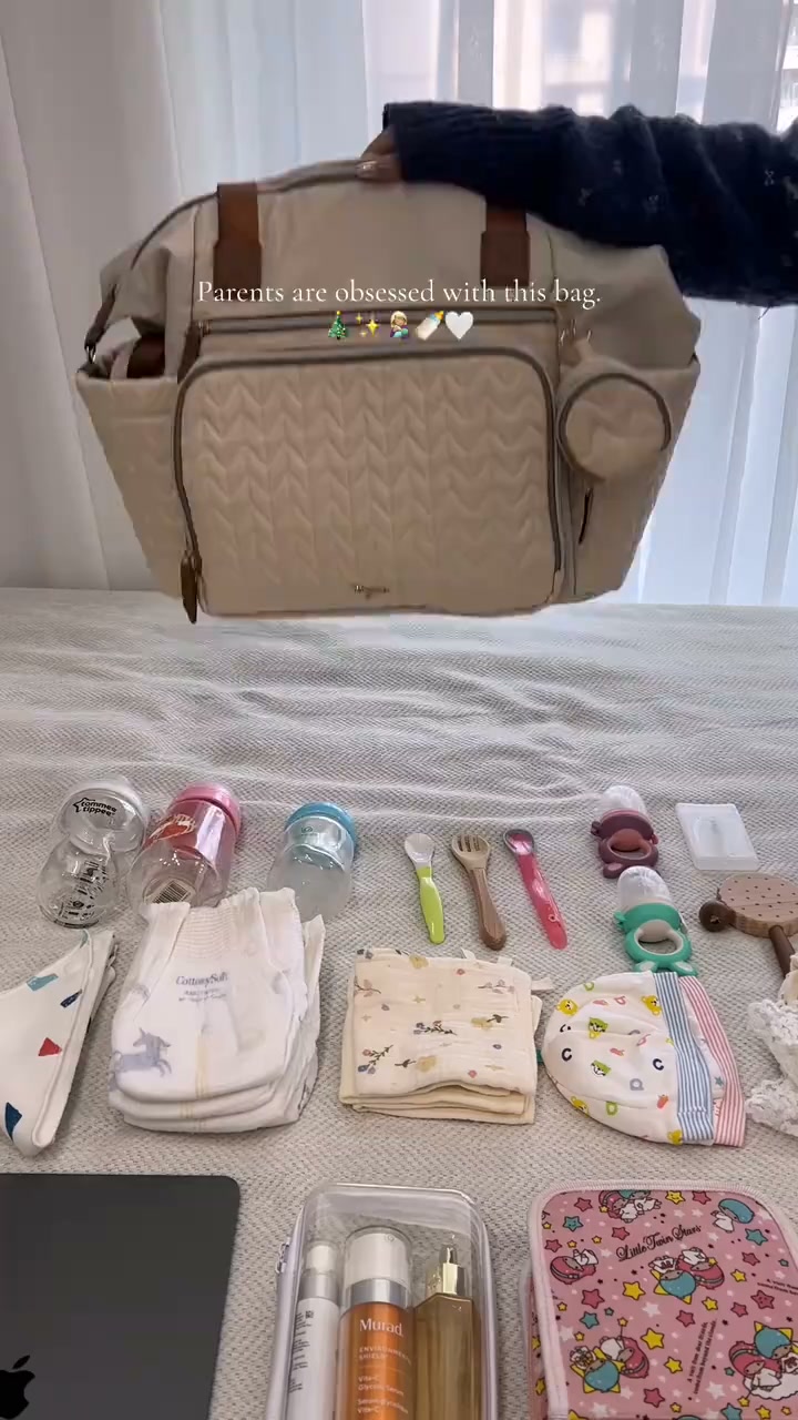 The last diaper bag you'll ever buy.