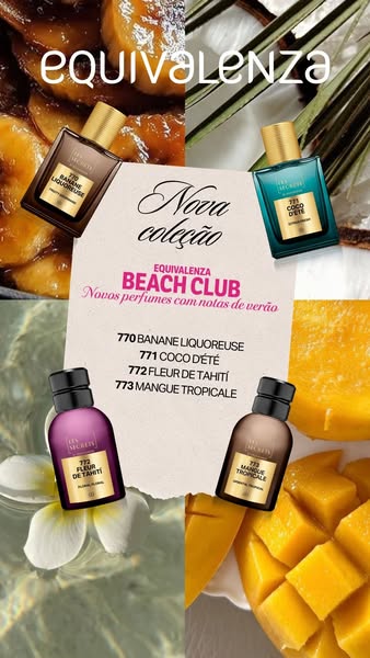 Nova coleção Beach Club