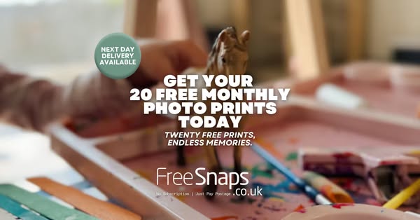 20 Free Prints Every Month