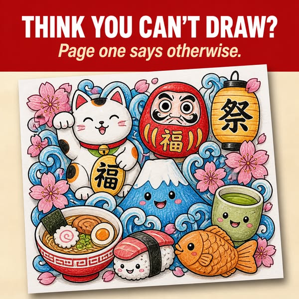 Learn The Art Of Japanese Kawaii Doodling