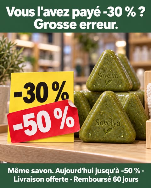 Savon Coréen pour la Pousse des Cheveux — Stoppe la Chute avec 12 Herbes