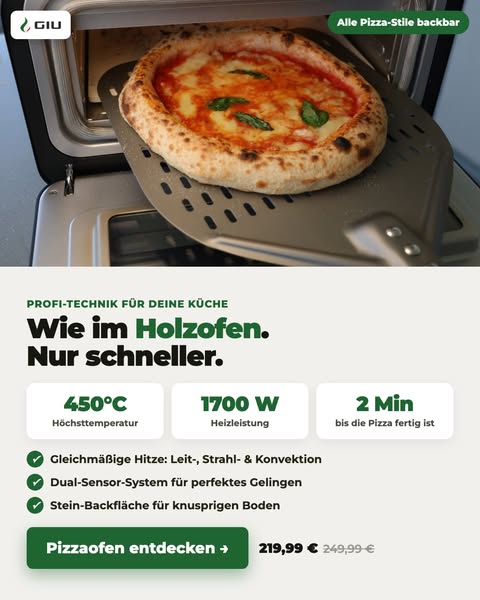 Schmeckt wie beim Italiener