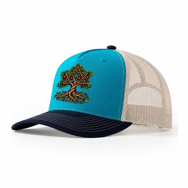 Tree Of Life Roots Judaism Heritage Trucker Hat | Pandaize