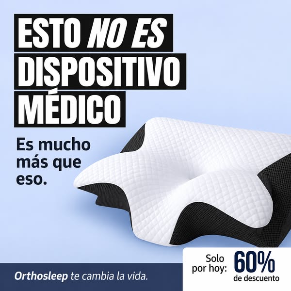 OrthoSleep™ – Almohada Cervical
