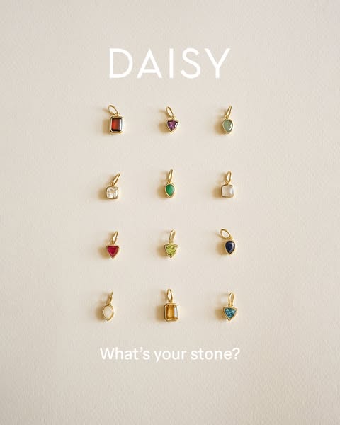 Your month. Your stone. Your new favourite charm.
