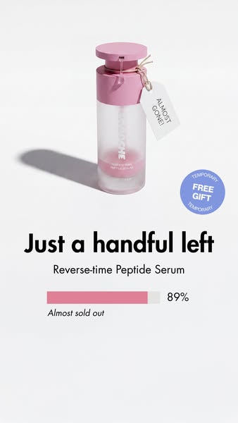 FINAL 287 BOTTLES — Reverse Time Serum is almost sold out