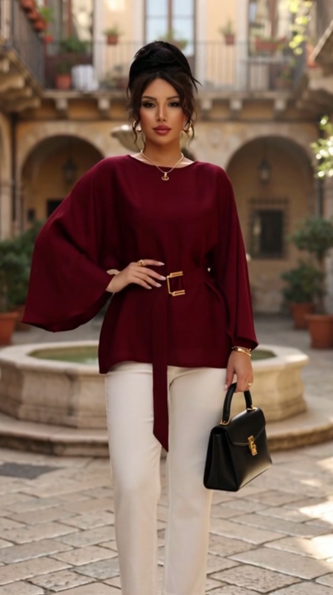Elegant in Burgundy
