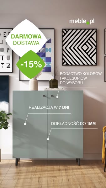 Zaprojektuj komodę, która pasuje do Twojego wnętrza