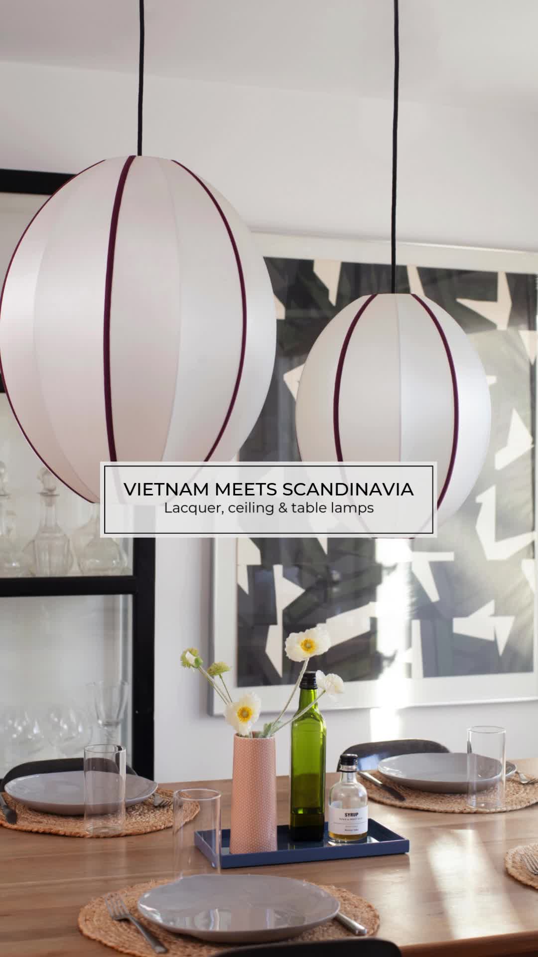 Danish design, handmade in Vietnam