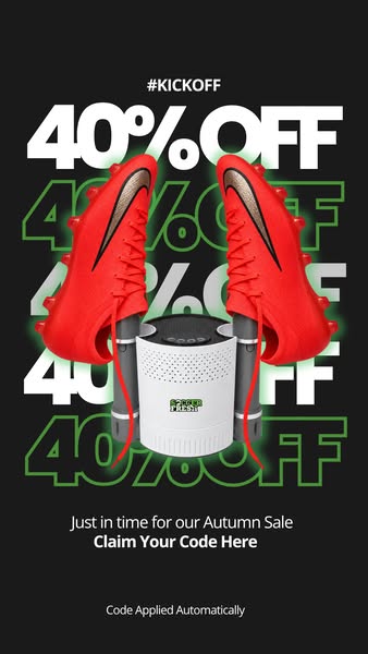 Dry Gear. Less Hassle. Save 40%.