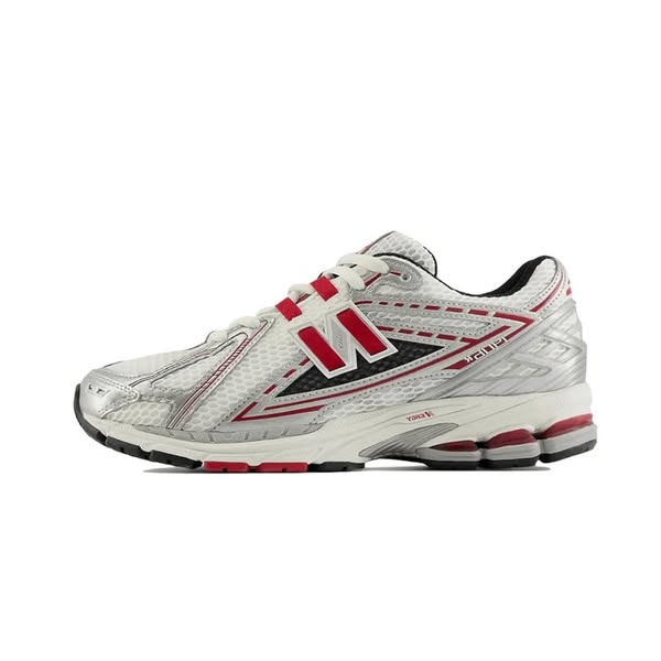 New Balance 1906R Silver Classic Crimson