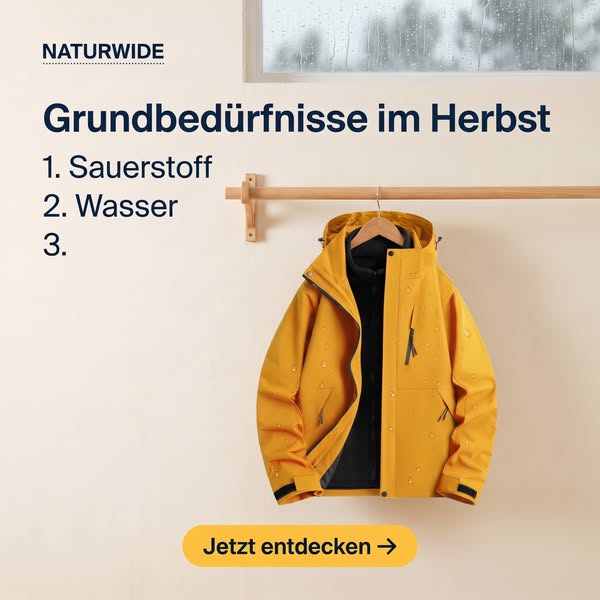 Eine Jacke ersetzt drei — wasserdicht bis 10.000 mm