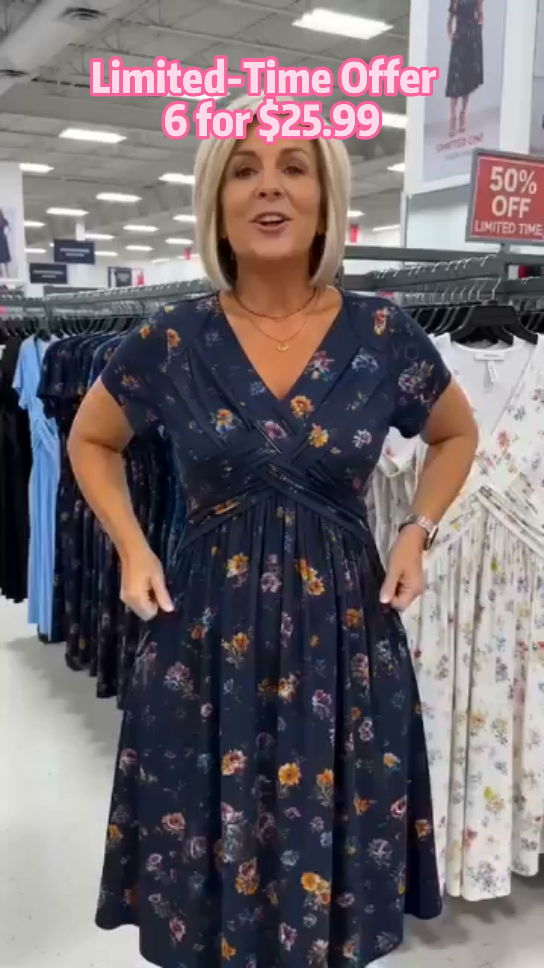 Your Favorite Floral Dresses – 6 for $25.99
