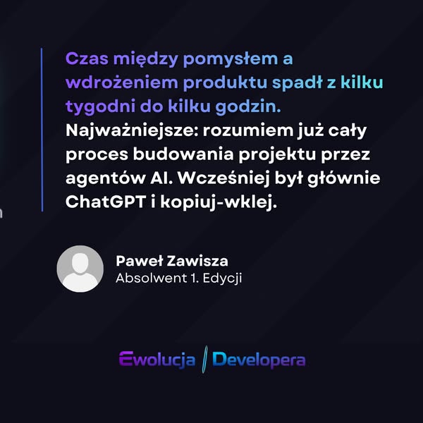 Kurs AI w Programowaniu - od Kodu do Produkcji.