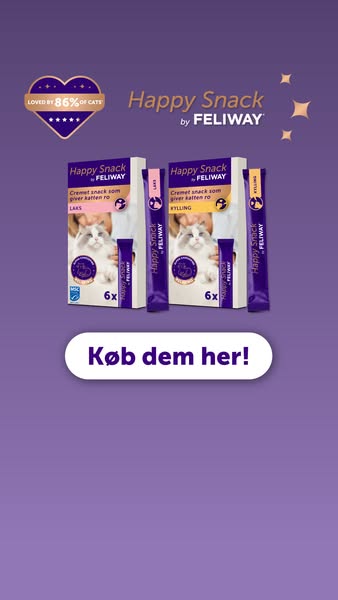 En cremet snack, som katte elsker