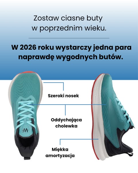 Wreszcie swoboda dla stóp