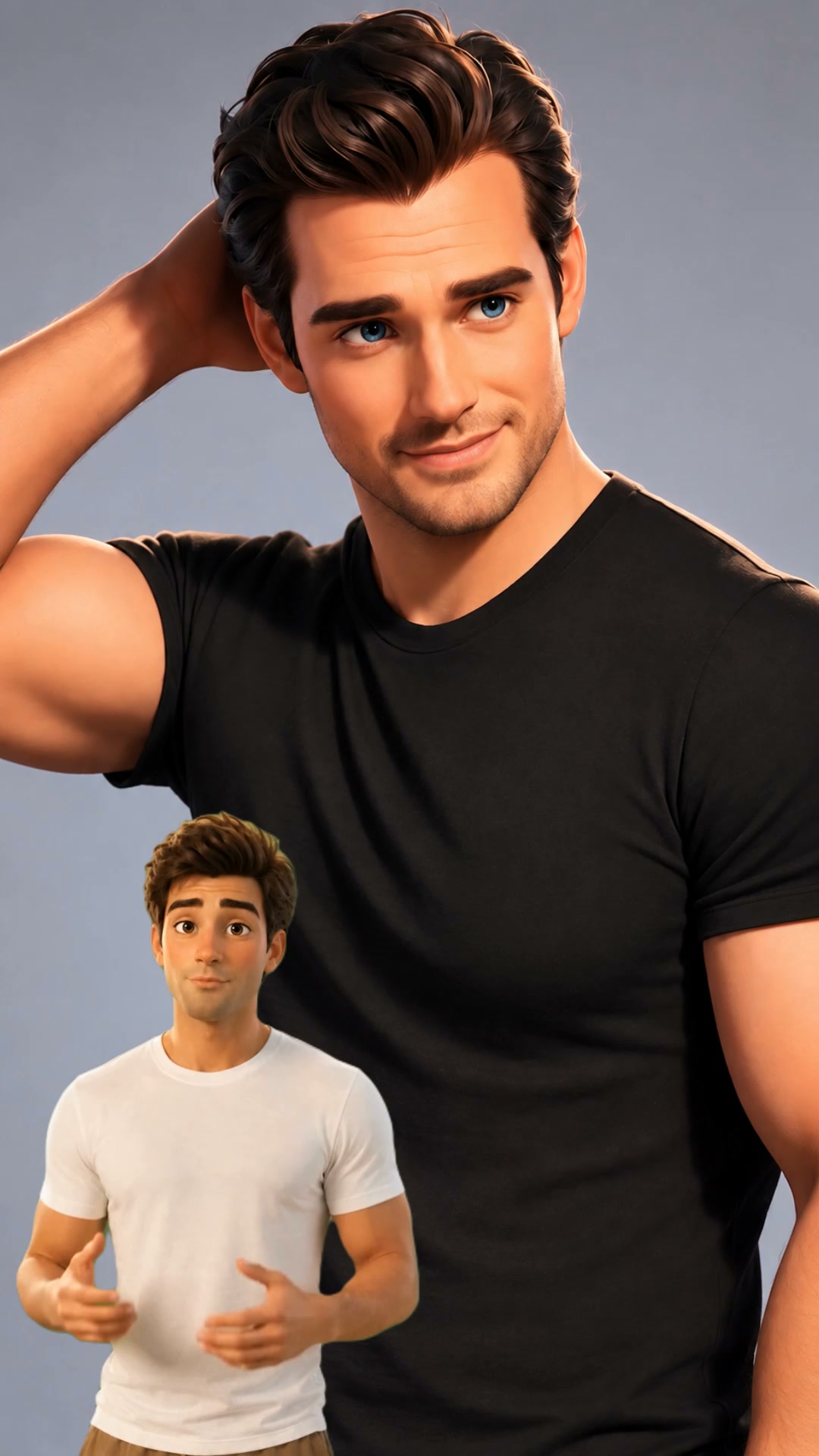 This T-shirt is basically a push-up bra for guys!