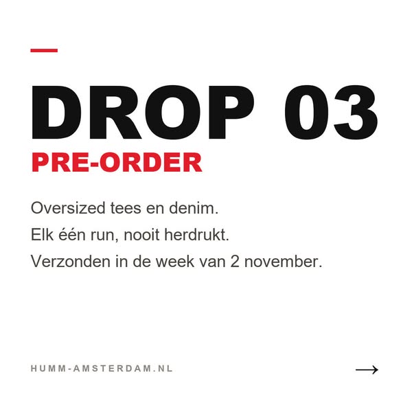 Drop 03 · pre-order