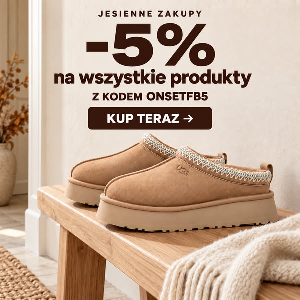 Karmelowe UGG — kup z rabatem 5%