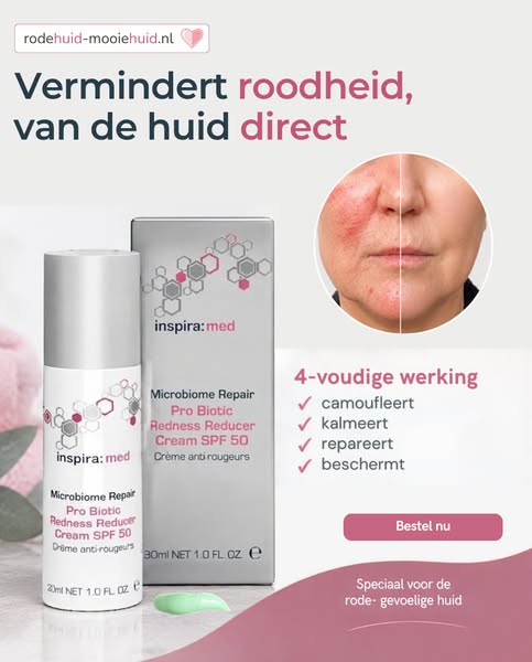 Roodheid direct verborgen