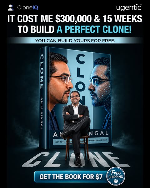 $7 Book: I Spent $300K Building a Perfect Clone