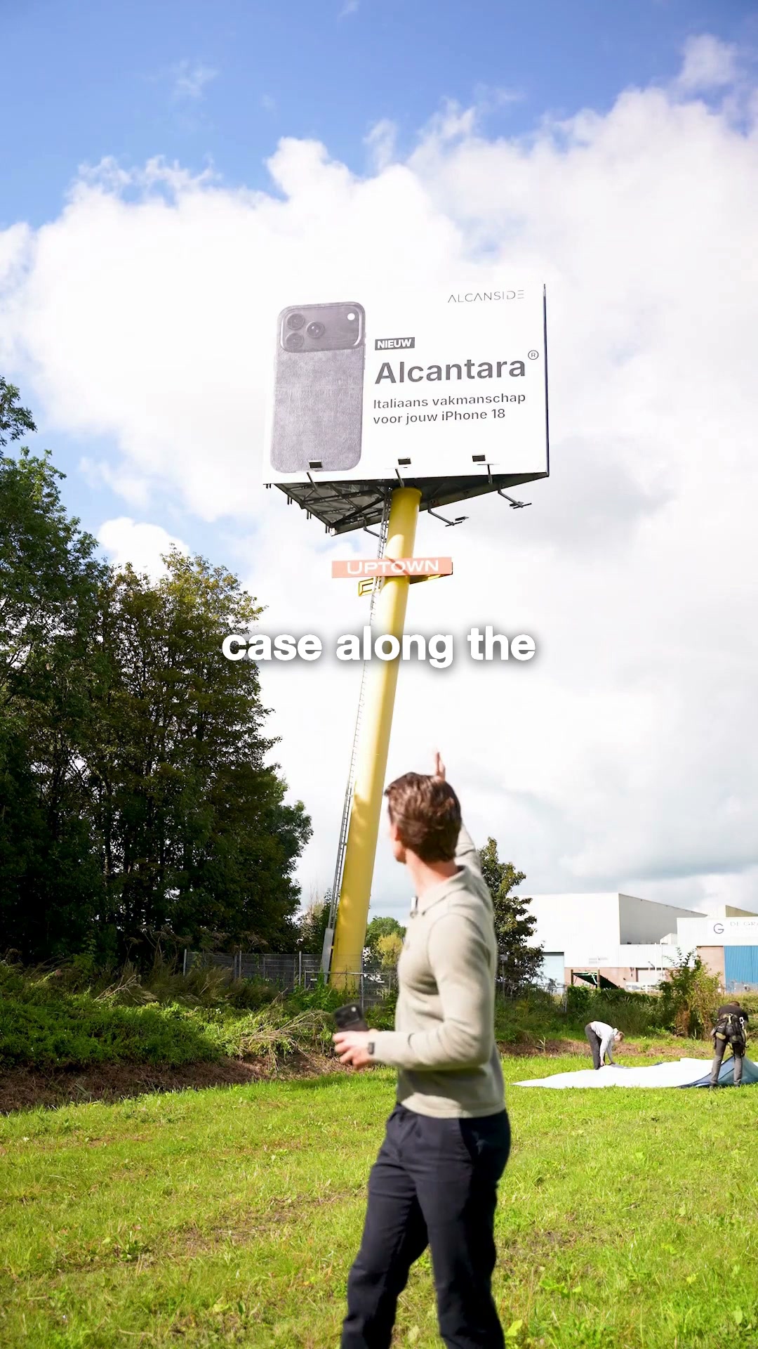 Alcantara® case for the iPhone 18