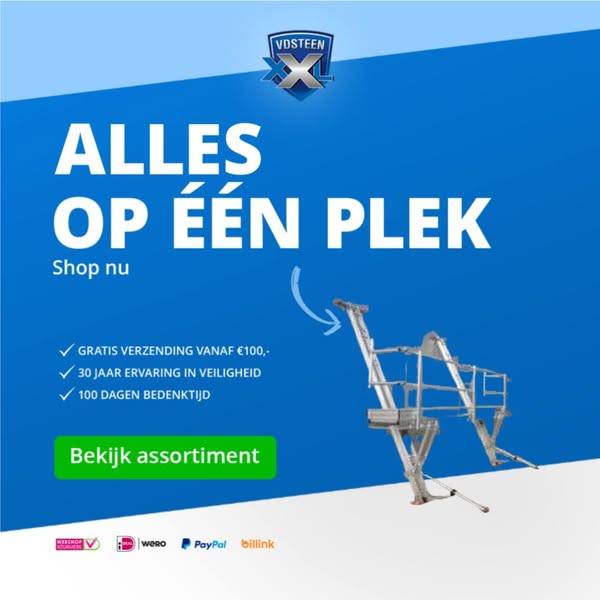 ASC Werkstelling schuin brug 8 meter lang