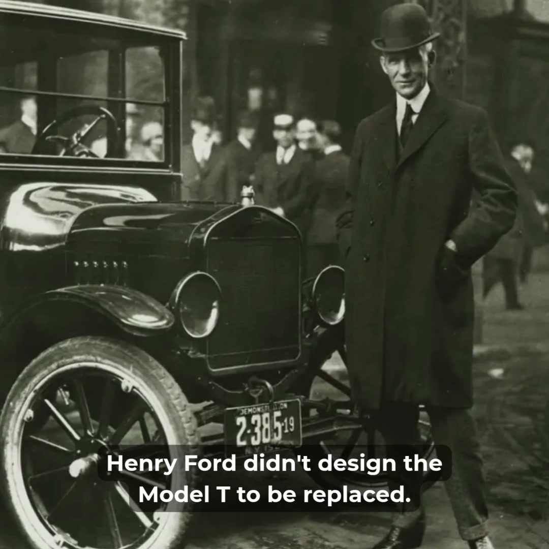 Built to be repaired, like the Model T