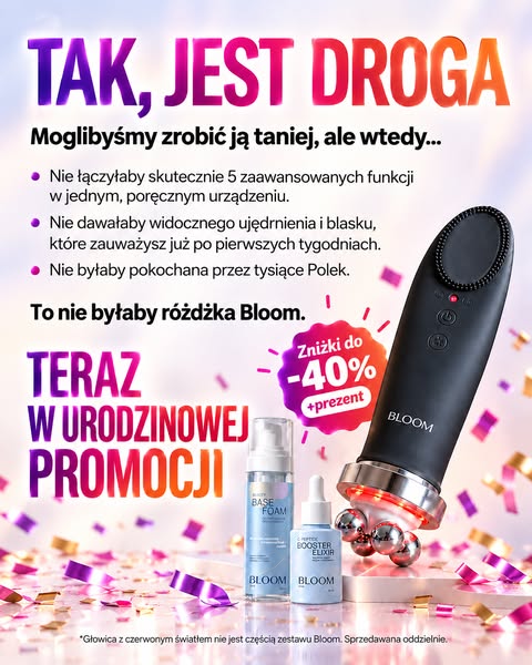 BDAY SALE! Urodzinowa wyprzedaż w Bloom !
