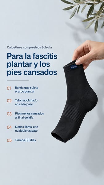 Calcetines para la fascitis plantar