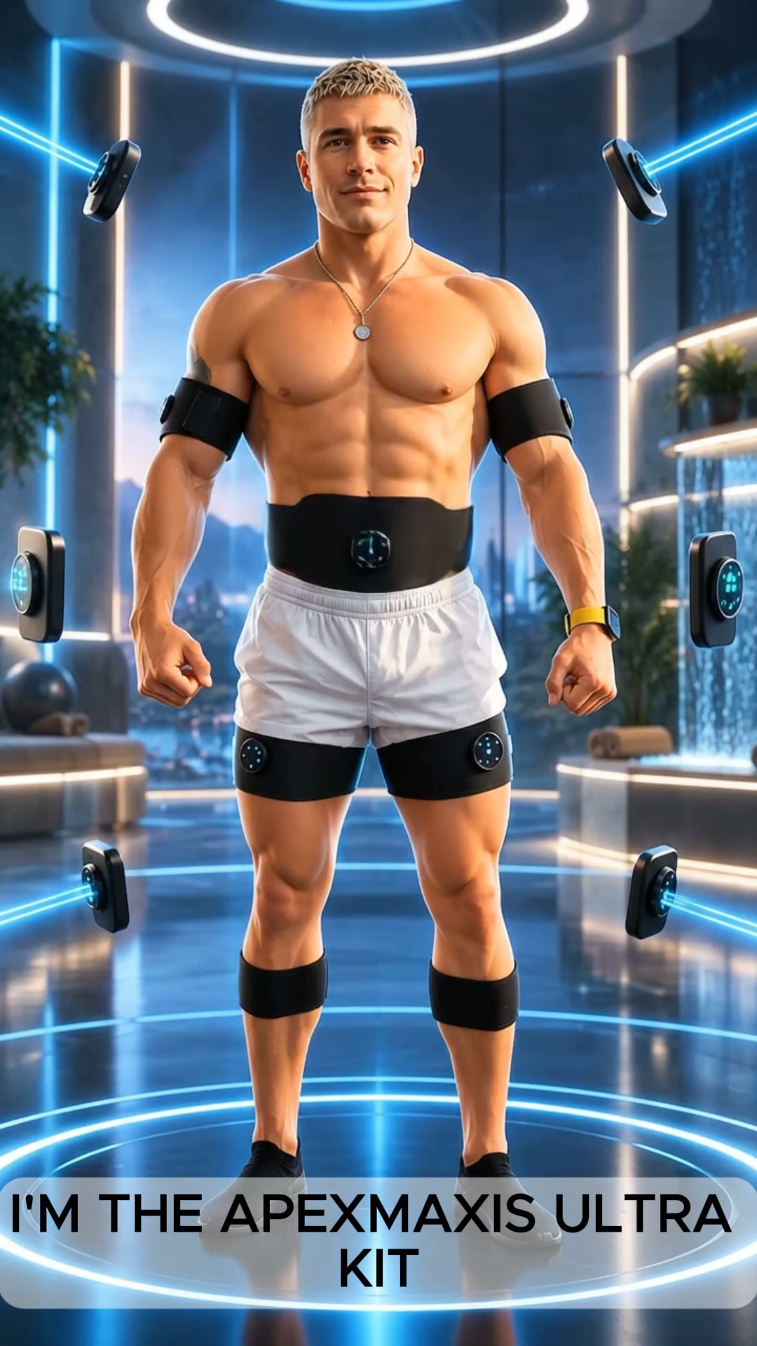 While you work, it works your abs.