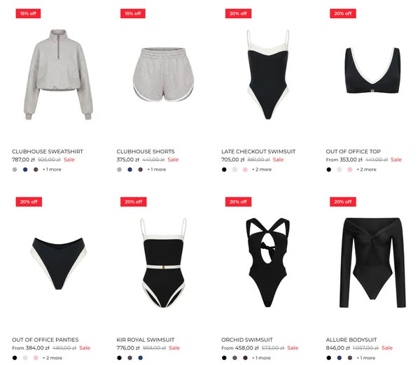 ROÁR END OF SEASON SALE