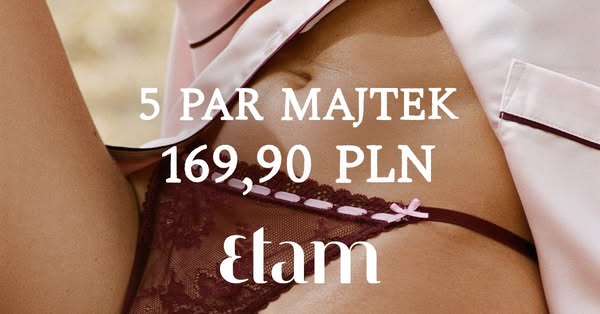 5 par majtek za 169,90 PLN