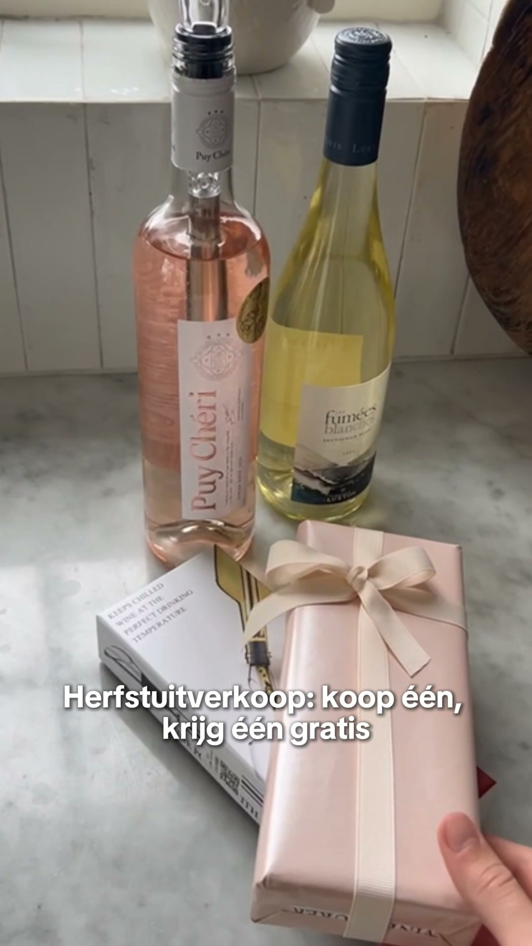 Vanaf nu blijft je wijn altijd perfect koel.