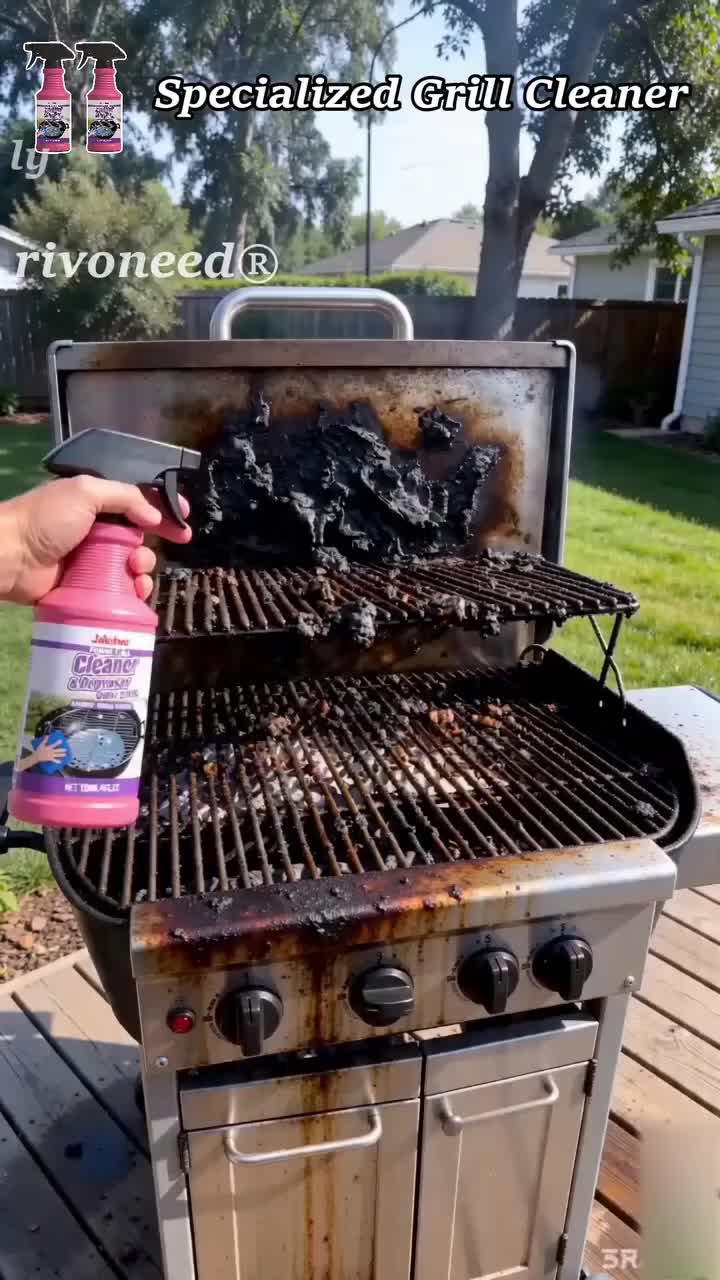 Heavy-Duty Grill Degreaser Spray