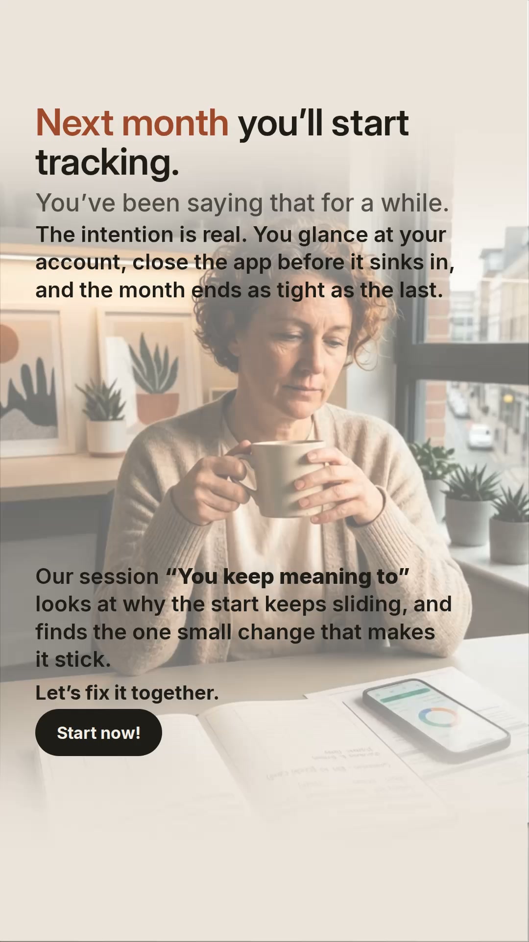 Money shouldn't cause anxiety. Take control without the stress
