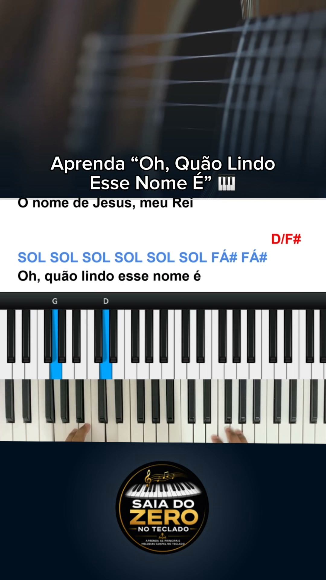 Saia do Zero no Teclado Agora!