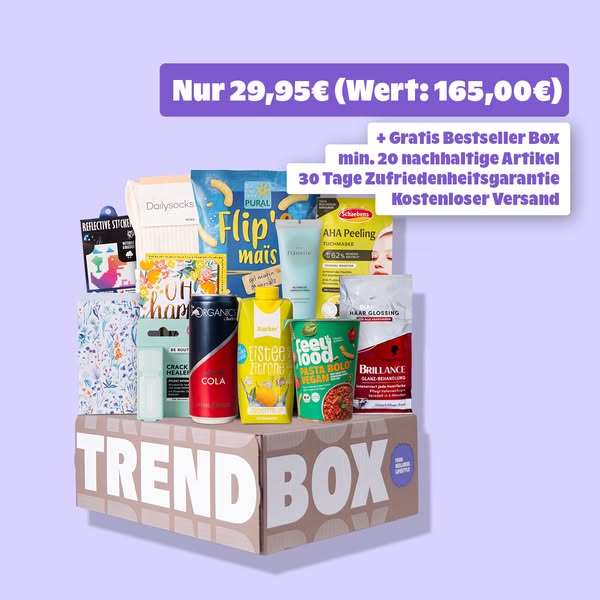 Jetzt GRATIS Box sichern (Wert: 165€!)
