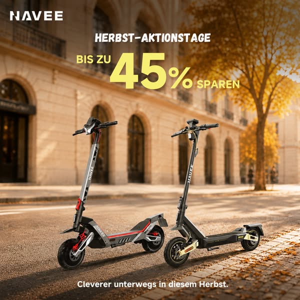 Besser unterwegs in diesem Herbst
