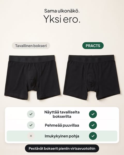 Sama ulkonäkö · yksi ero