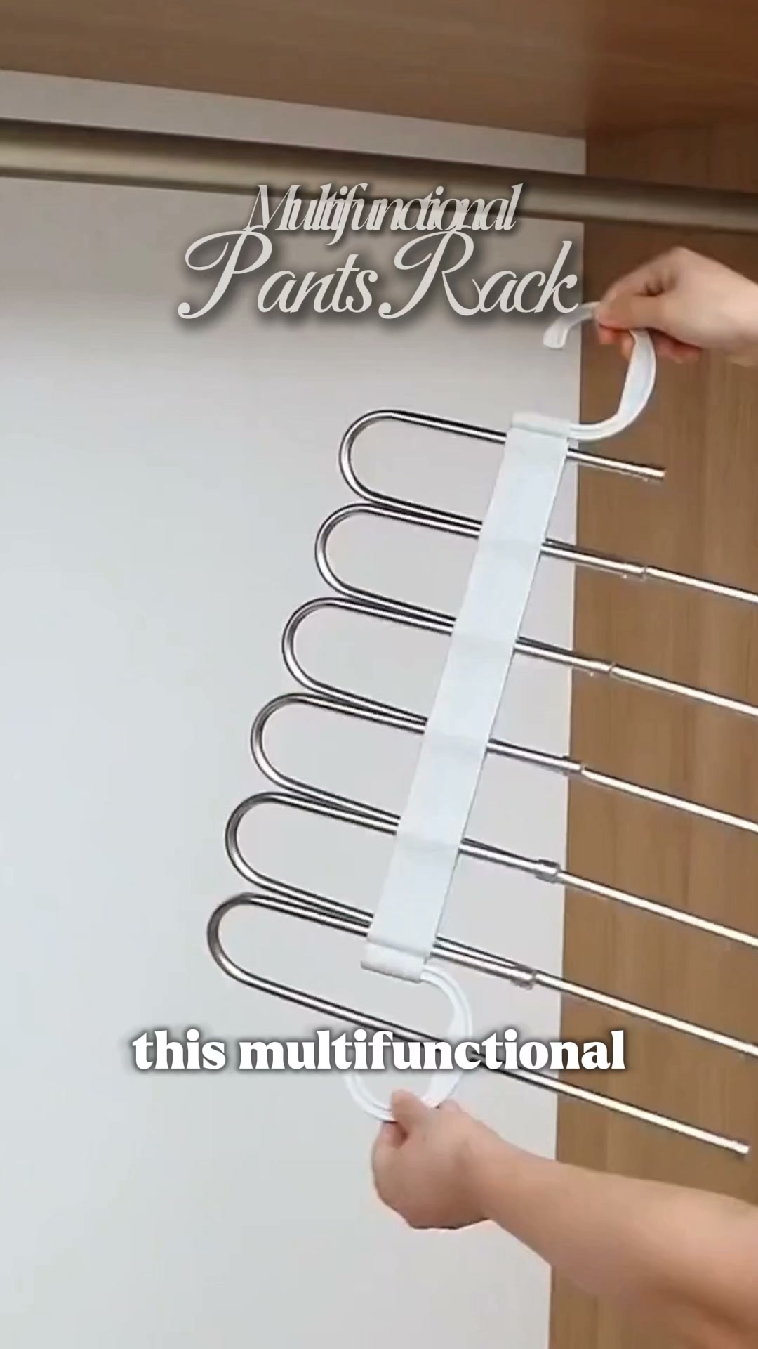 Multi-Functional Pants Rack