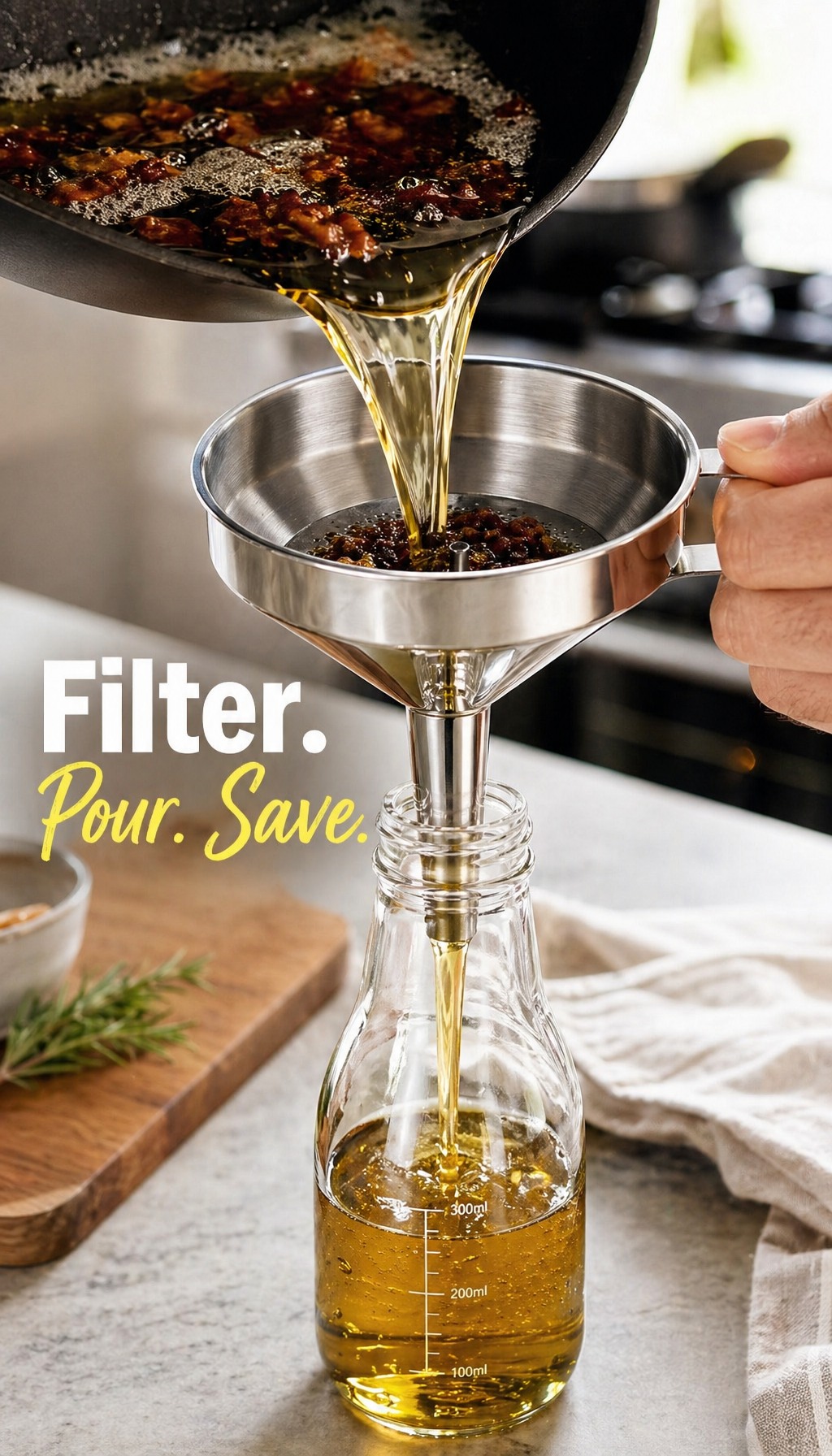 Stop spilling hot oil