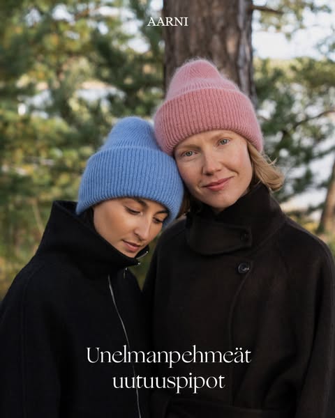 Syksyn uutuussävyt mohairpipoista