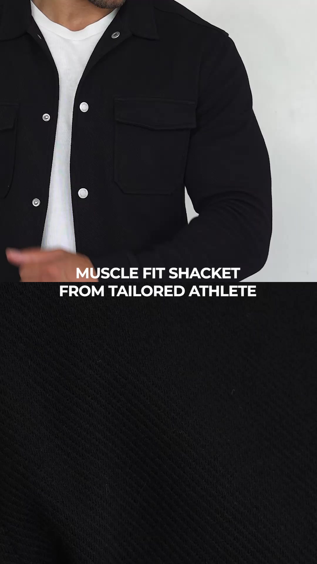 Muscle Fit Shacket