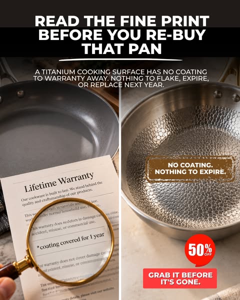 The "Lifetime" Pan With a 1-Year Warranty