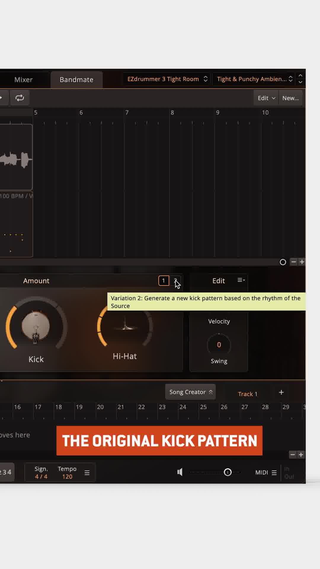 Drum software for songwriters