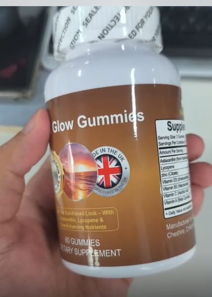 Tan & Glow Gummies – Vegan Tanning Enhancing Gummies For a Natural, Sun-Kissed Glow